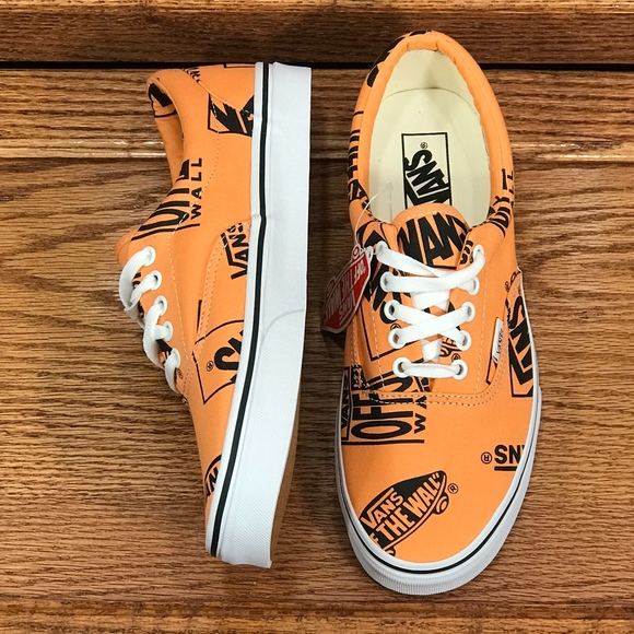 Vans Era Logo Mix Tangerine Black - Picture 3 of 8